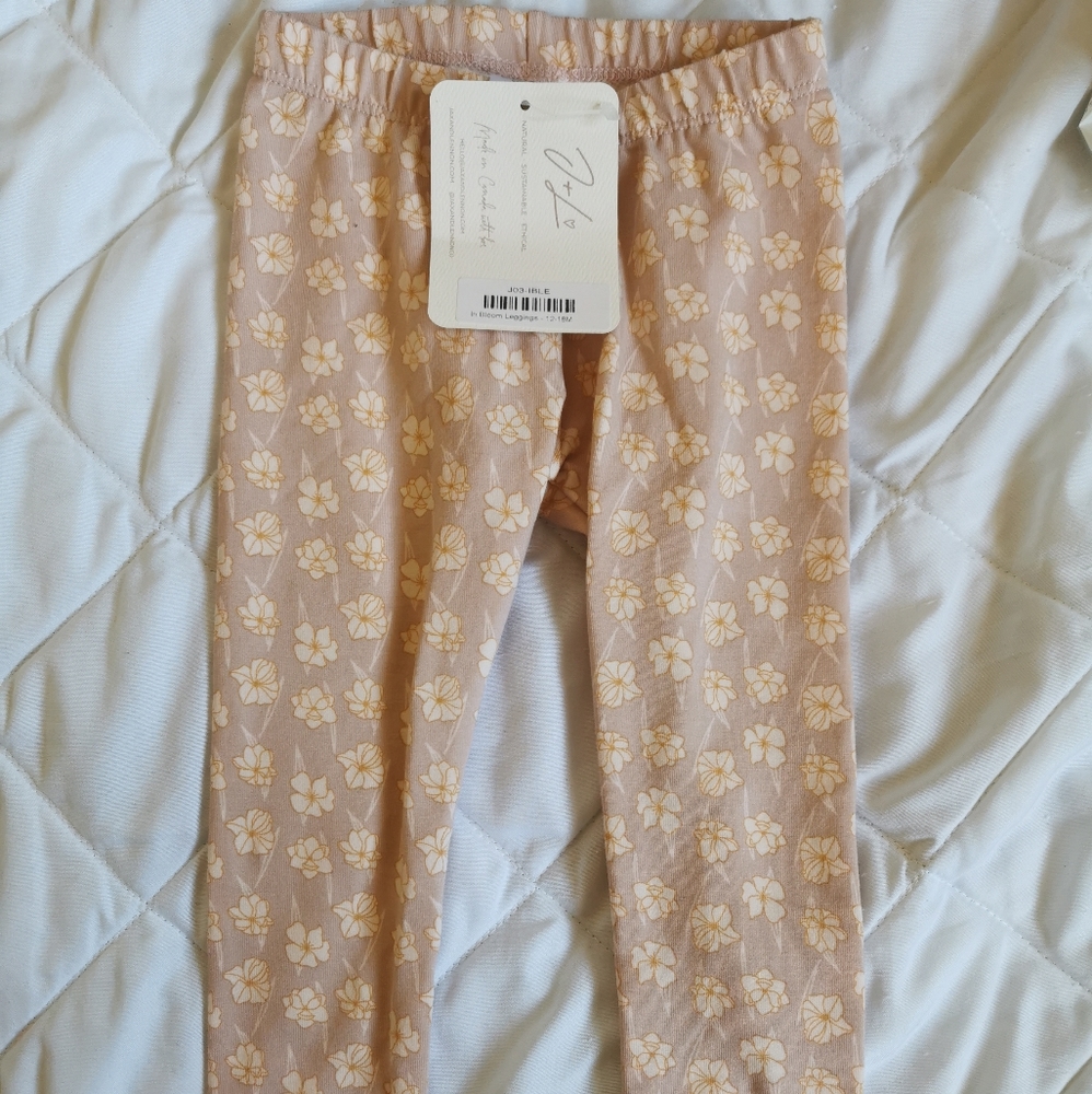 SOLD ON FB- Jax and Lennon 12-18 month In Bloom Leggings - Picture 1 of 4